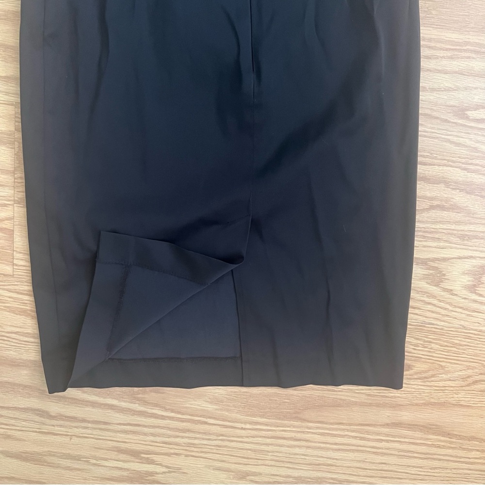Italian made Elegant Black One-Shoulder Dress by SportStaff women’s size 8 - Picture 5 of 9